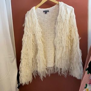 Fringed Cardigan